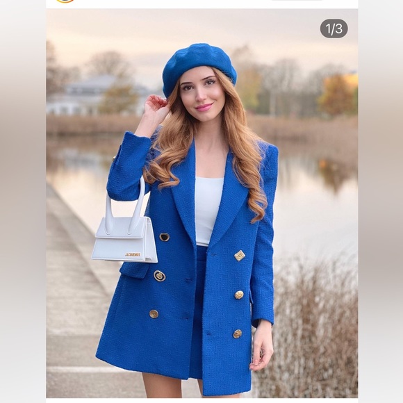 ZARA TEXTURED BLAZER - Picture 2 of 16